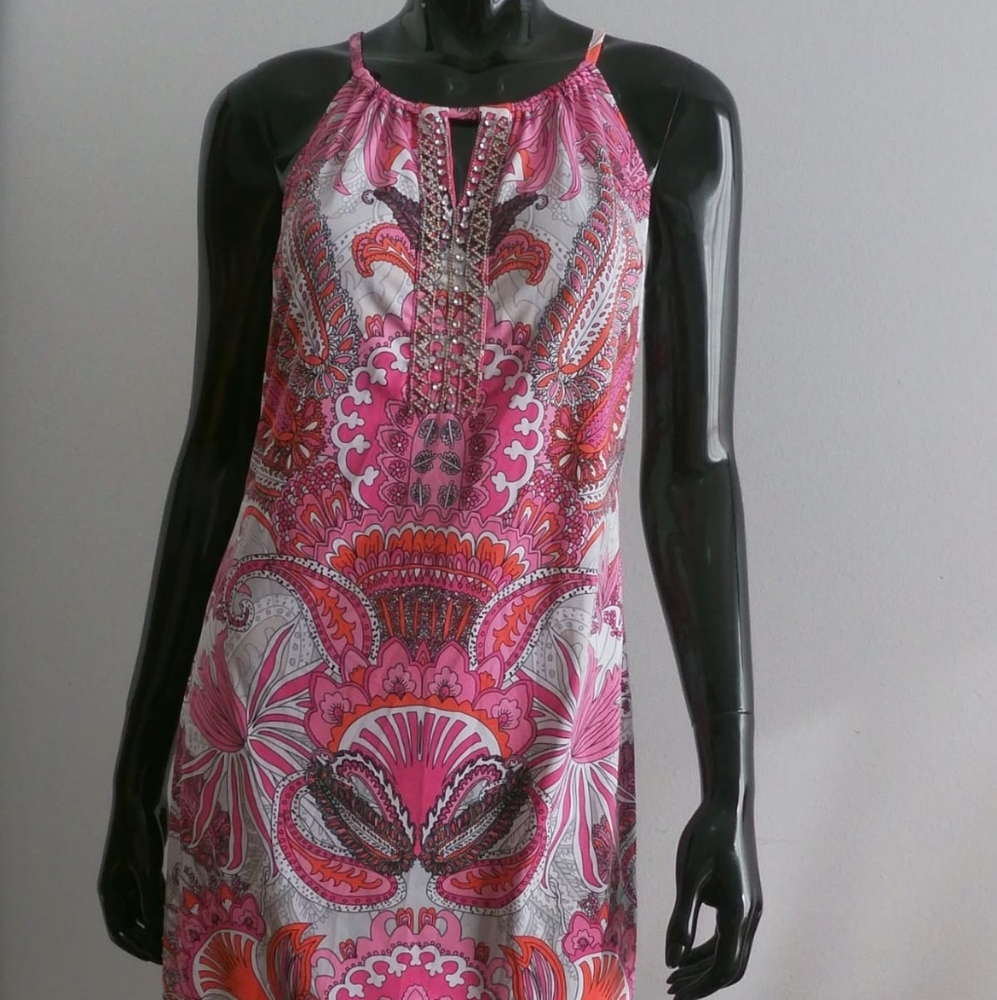 INC Pink Spaggetti Strap Size M   (K)